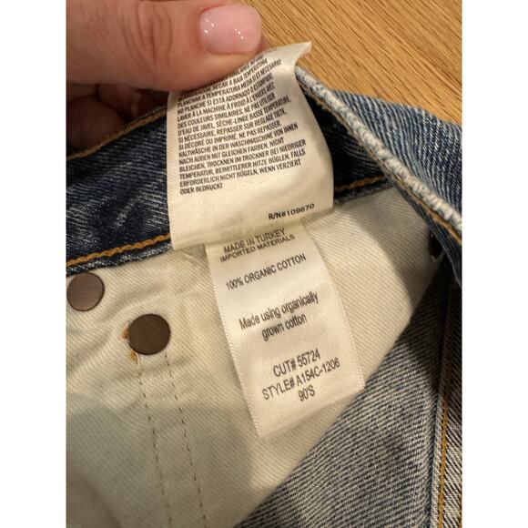 AGOLDE 90s Pinch Waist in Backdrop $198 Size 28 - Picture 5 of 12